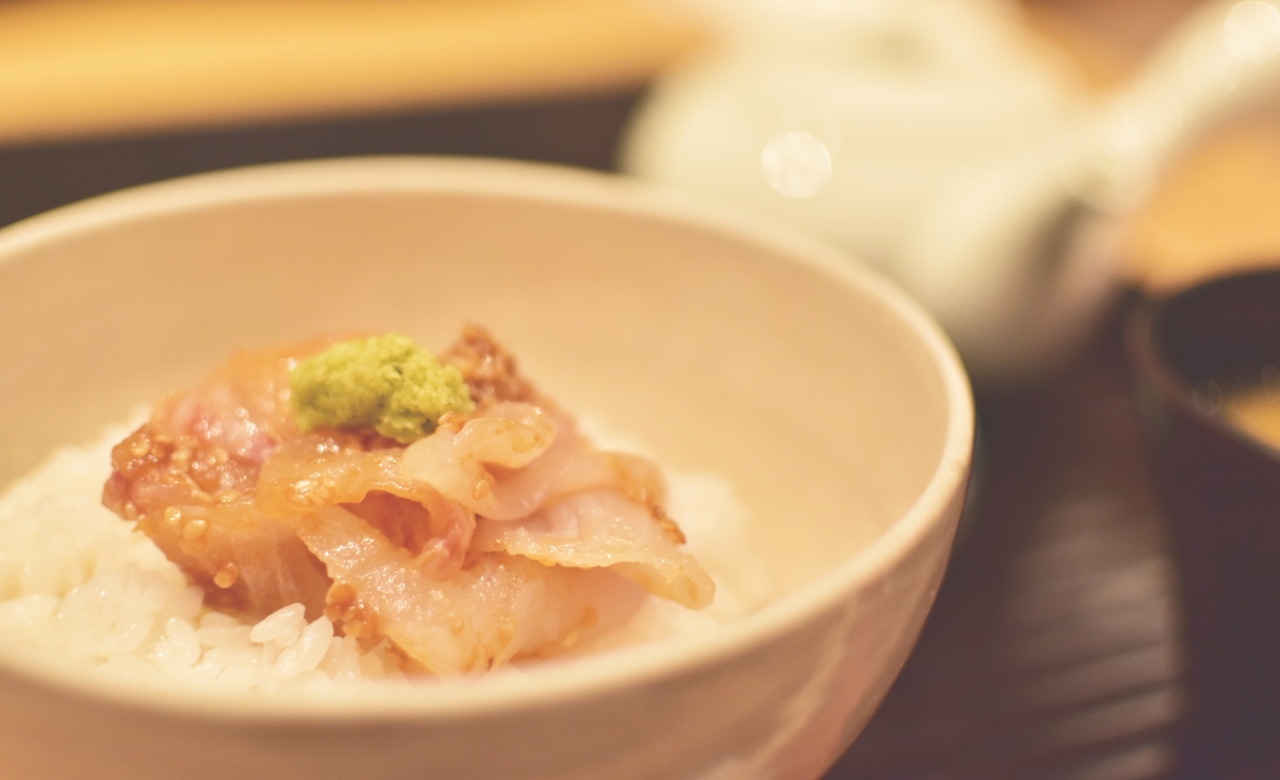銀座うち山　鯛茶漬け